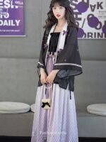 Fashion Hanfu Elegant Modern Hanfu Retro Dress Female