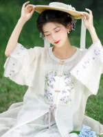 Chinese Dress Modern Hanfu Style Dress Women