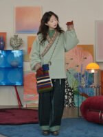 Frost Bloom Modern Hanfu Winter Jacket ?C Daily Wear New Chinese Style