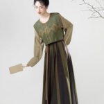Modern Tang Style Hanfu Dress for Women