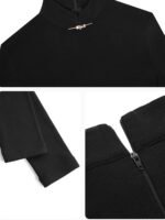 New Chinese Style Dress – Elegant Modern Chinese Formal Dress for Women - Image 7