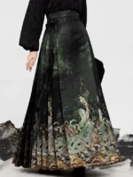 Nüwa Goddess Ma Mian Skirt Mythology Starry Brocade Hanfu - Image 2
