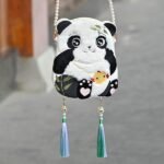 Adorable Panda Crossbody Bag Hanfu Qipao Purses