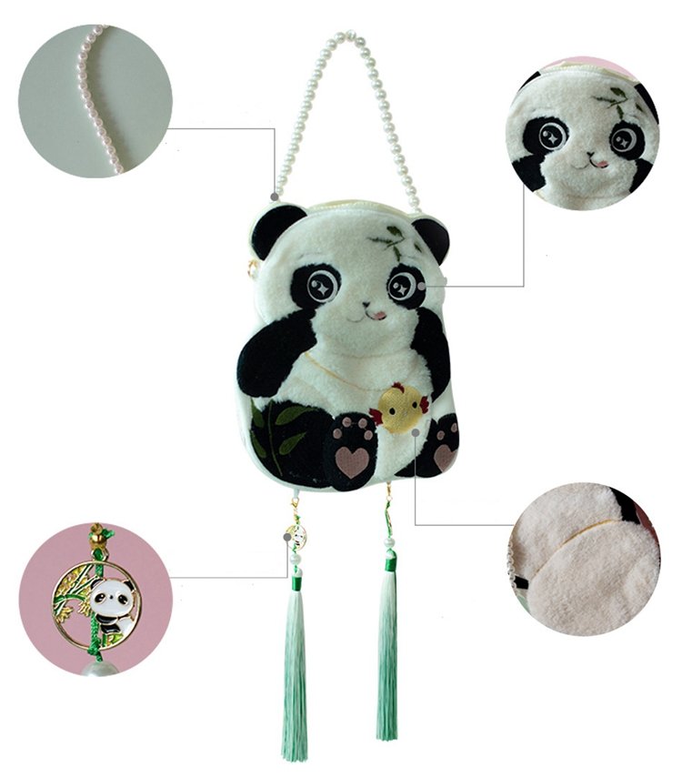 Adorable Panda Crossbody Bag