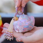 Chinese Ingot Sachet – Embroidered Prosperity Hanging Charm - Image 8