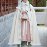 Plush Thickened Chinese Style Warm Winter Cloak