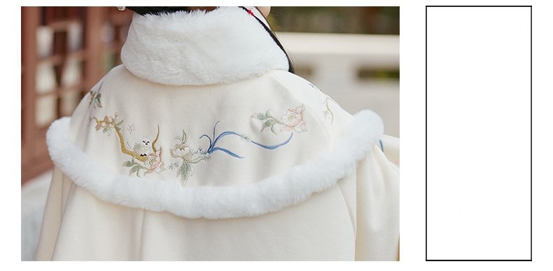 Chinese Style Warm Winter Cloak