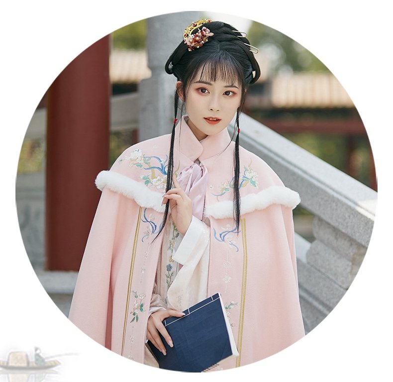 Chinese Style Warm Winter Cloak