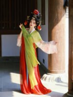 Women’s Qixiong Ruqun Hanfu Set Flowing Tang Style Dress - Image 2