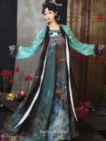 Fashion Hanfu Dunhuang Style Chinese Fashion Dress - Image 2