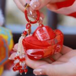 Chinese Ingot Sachet – Embroidered Prosperity Hanging Charm - Image 11