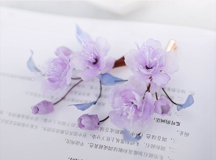 Retro Cute floral Hair Clips