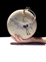 Fashion Handmade Ancient Style Round Messenger Bag