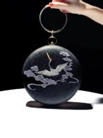 Fashion Handmade Ancient Style Round Messenger Bag - Image 2