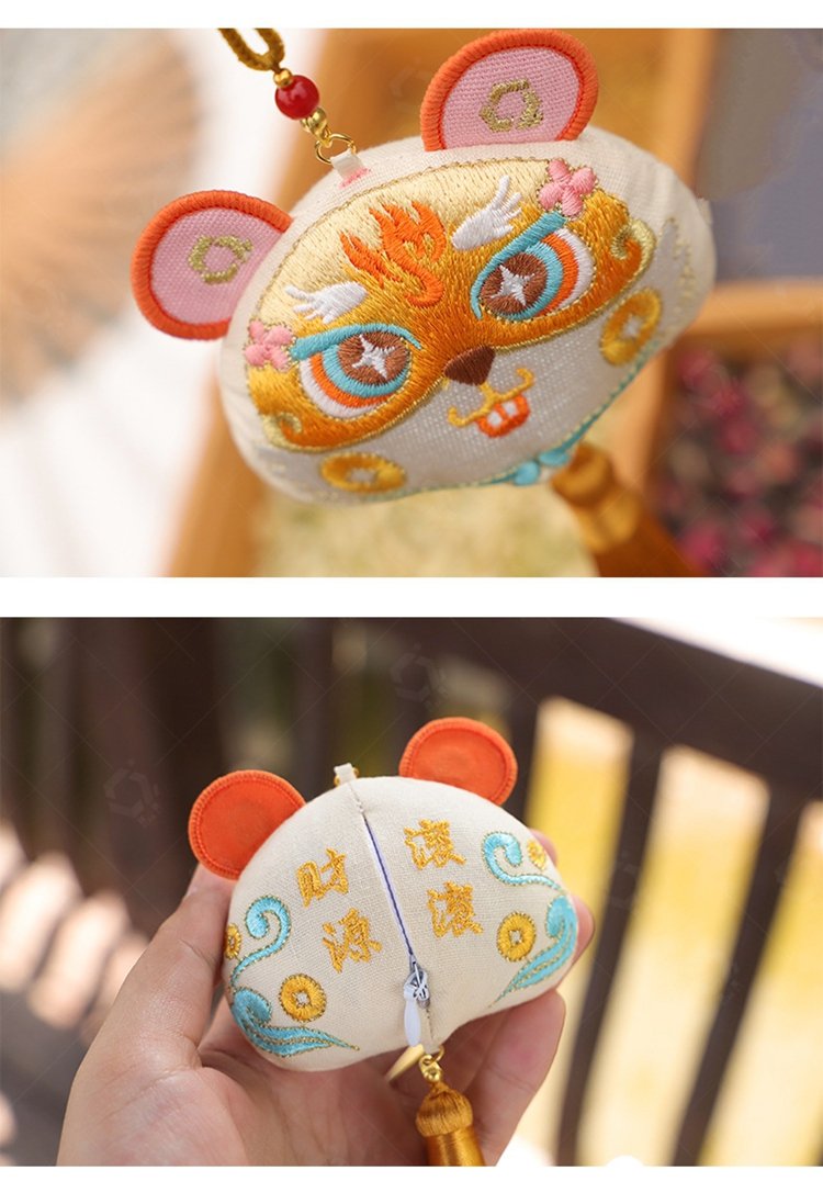 Traditional Sachet Bag with Embroidery