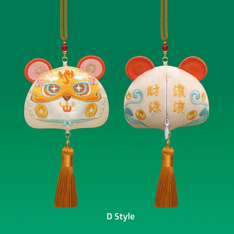 Traditional Sachet Bag with Embroidery