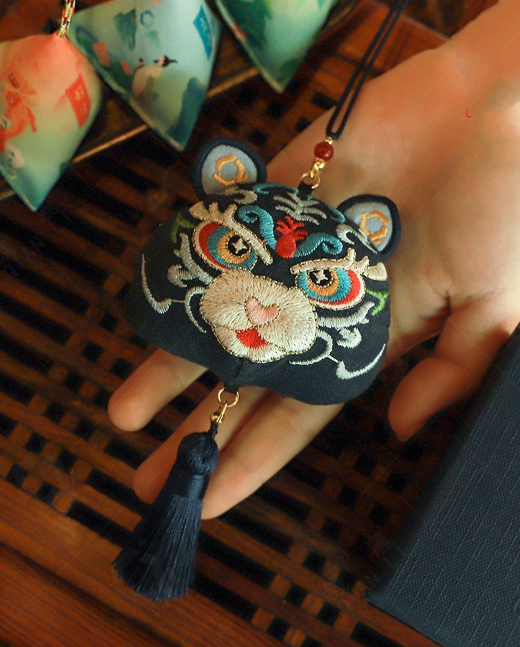 Traditional Sachet Bag with Embroidery