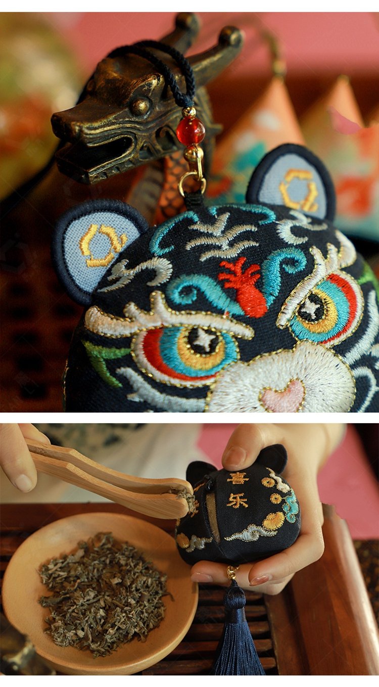Traditional Sachet Bag with Embroidery