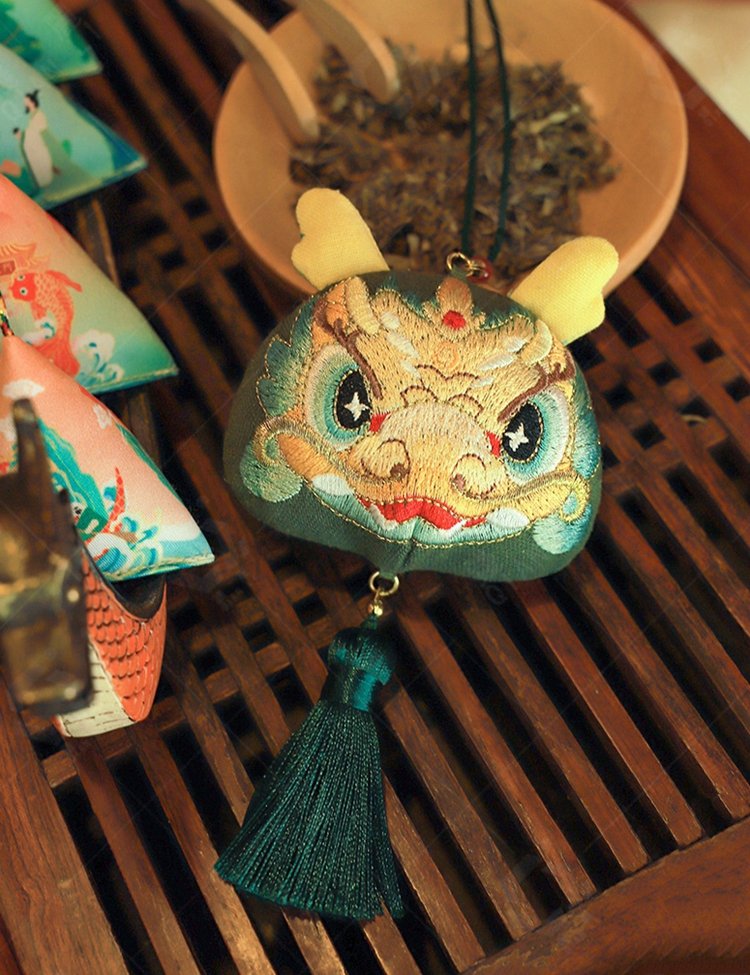 Traditional Sachet Bag with Embroidery
