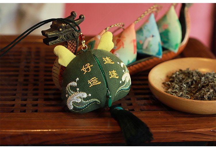 Traditional Sachet Bag with Embroidery