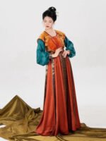Tang Dynasty Hanfu Set Traditional Chinese Outfit Women - Image 2