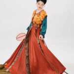 Tang Dynasty Hanfu Set Traditional Chinese Outfit Women
