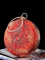 Vintage Chinese Style Small Round Evening Bag Women - Image 4