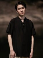 Stylish and Breathable Stand Collar Summer T-Shirt for Men - Image 3