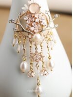 Fashion Hanfu Chinese Style Hair Clip Hair Barrette with Stick