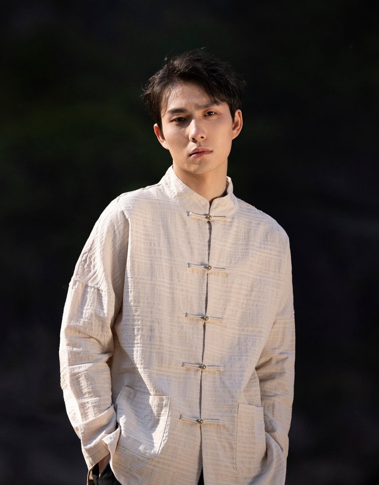 Chinese Stylish Linen Long Sleeve Shirt