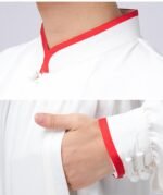 Refined Tai Chi Suit – Elastic Cotton Training Outfit for Women - Image 9