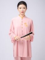 Refined Tai Chi Suit – Elastic Cotton Training Outfit for Women
