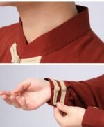Relaxed Tai Chi Clothing – Cotton Linen Kung Fu Top for Women - Image 8