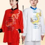 Embroidered Tai Chi Uniform – Dragon Kung Fu Training Suit