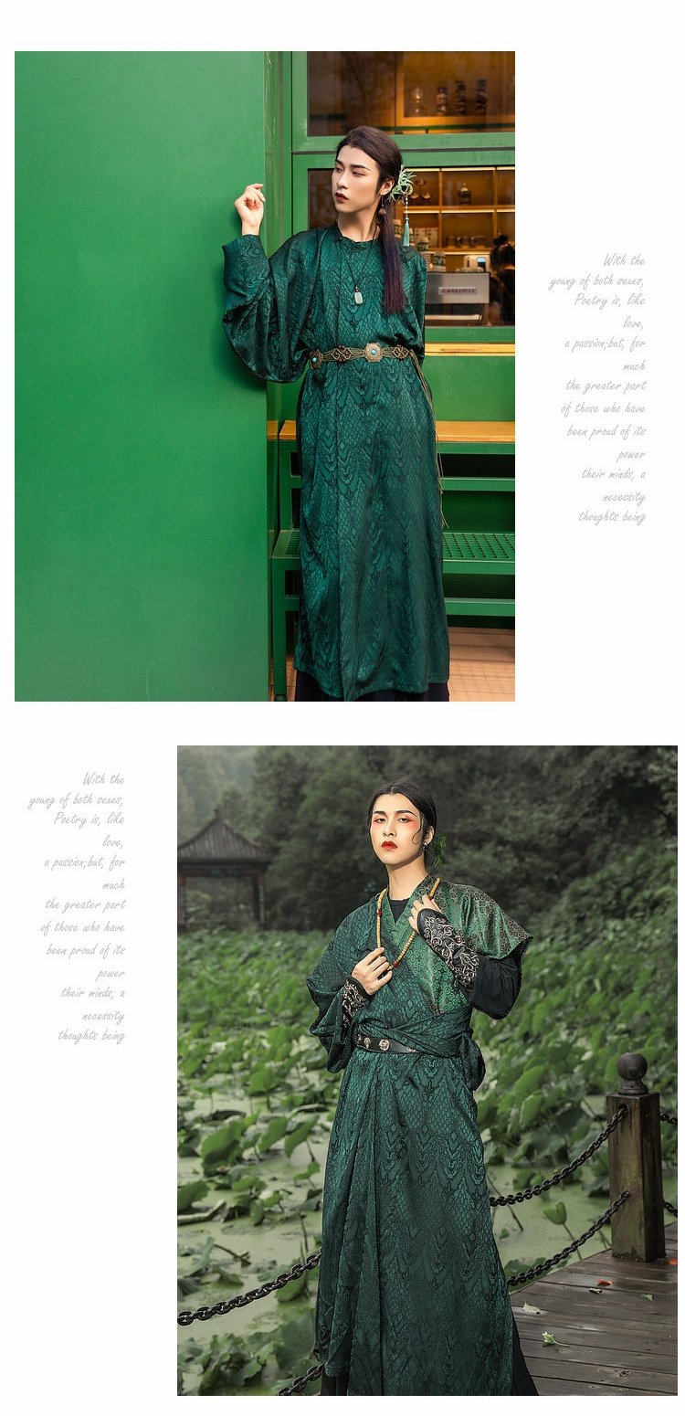 Tang Dynasty Chinese Hanfu Men
