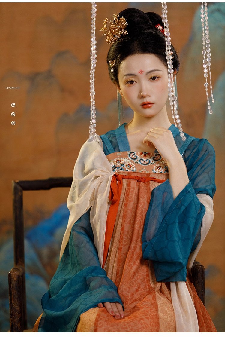 Hanfu Tang Dynasty Clothing Female