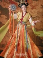 Fashion Hanfu Chinese Traditional Dress Tang Dynasty Clothing Female - Image 2