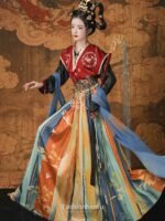 Fashion Hanfu Chinese Traditional Dress Tang Dynasty Clothing Female - Image 3