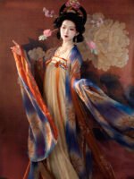 Tang Dynasty Mural Hanfu Dunhuang Style Qi Xiong Ruqun