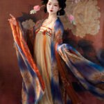 Tang Dynasty Mural Hanfu Dunhuang Style Qi Xiong Ruqun