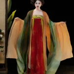 Tang Dynasty Restoration Hanfu Embroidered Ruqun Dress