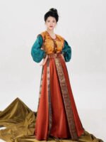 Tang Dynasty Hanfu Set Traditional Chinese Outfit Women - Image 3