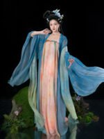 Tang Dynasty Hanfu Clothing Set – Chinese Traditional Dress - Image 4