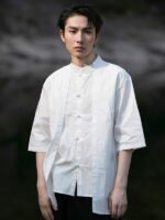 Authentic Tang-Style Men’s Shirt Chinese Style Shirts