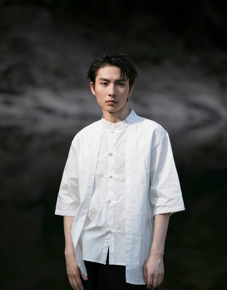 Authentic Tang-Style Men's Shirt