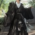 Traditional Chinese Clothing Male Cosplay Black Hanfu Dress