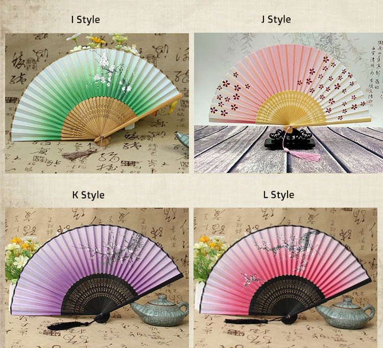 Traditional Chinese Fan Small Bamboo Folding Fan