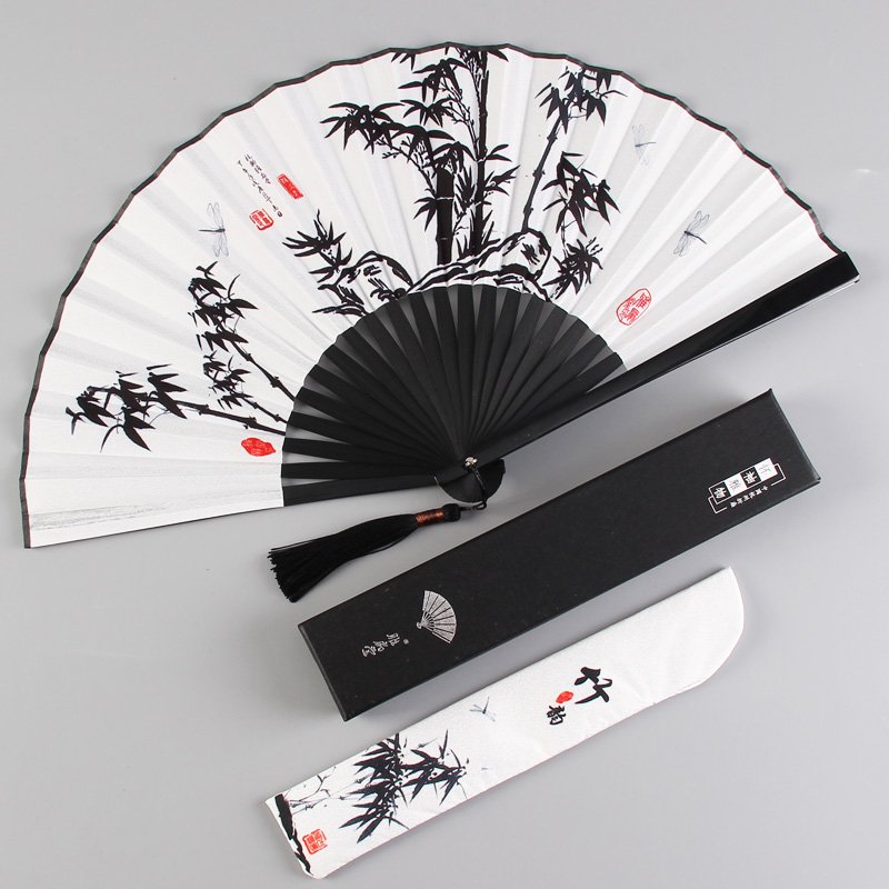 Traditional Chinese Fans Classic Ink Folding Fan