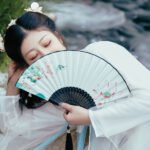 Traditional Hand Fan Hanfu Folding Fan for Men and Women