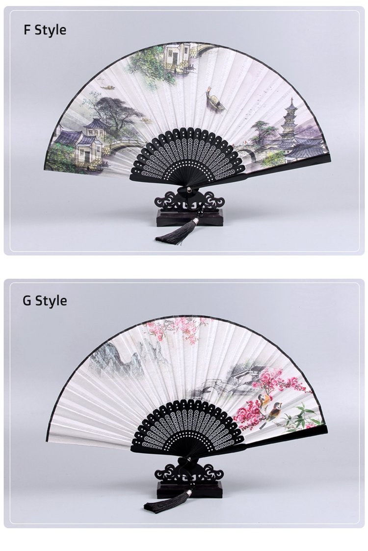Traditional Hand Fan Hanfu Folding Fan